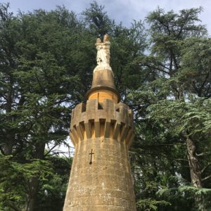 Randonnée au pied de la madone de Chessy-les-Mines