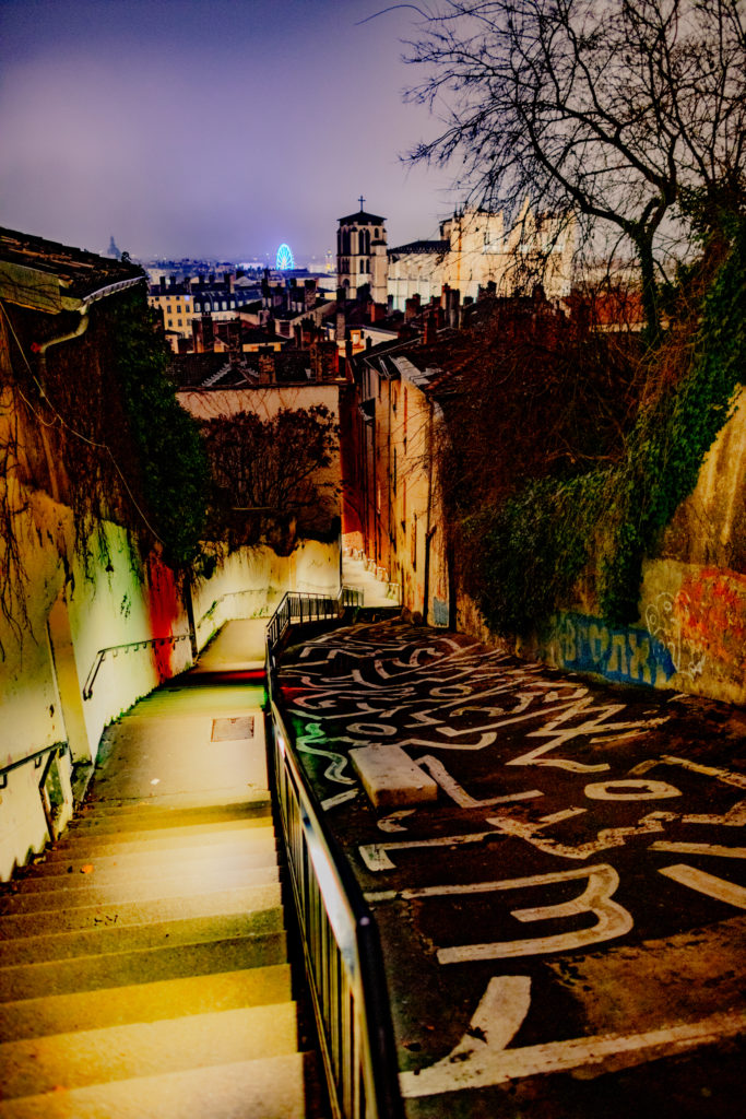 Lyon la nuit